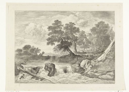 Landscape with a Waterfall