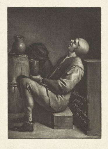 Sleeping Man on a Log