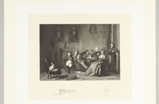 Company in a Salon