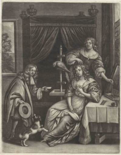 Messenger Bringing a Letter