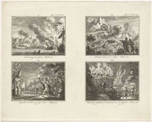 Four scenes from classical history