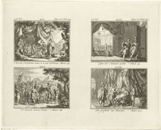 Four scenes from classical history