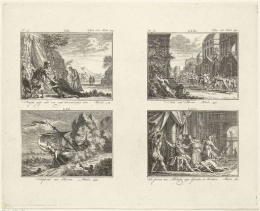 Four scenes from classical history
