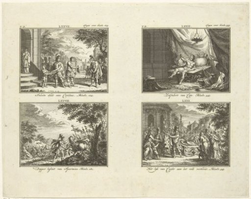 Four scenes from classical history