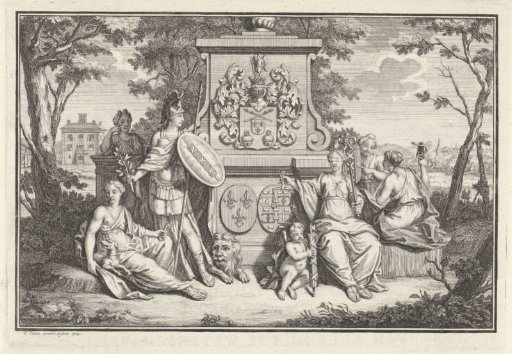 Allegorical representation as a tribute to Ferdinand van Collen