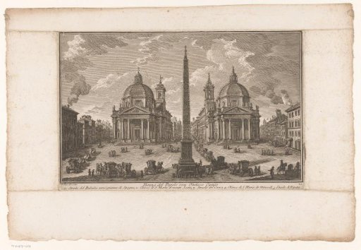 Piazza del Popolo in Rome