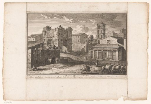 Arch of Janus and San Giorgio in Velabro in Rome