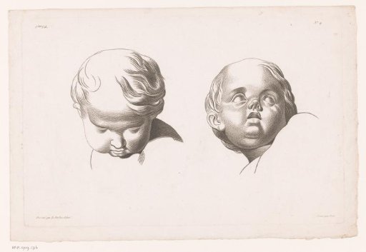 Two Children's Heads