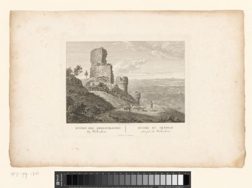 View of the Ruins of Wachtenburg Castle