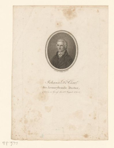 Portrait of Johann De Caro