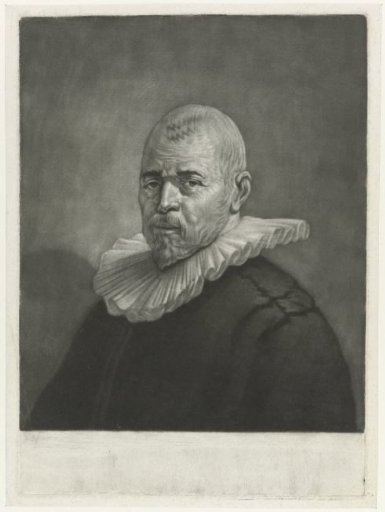 Portrait of a man with a ruff