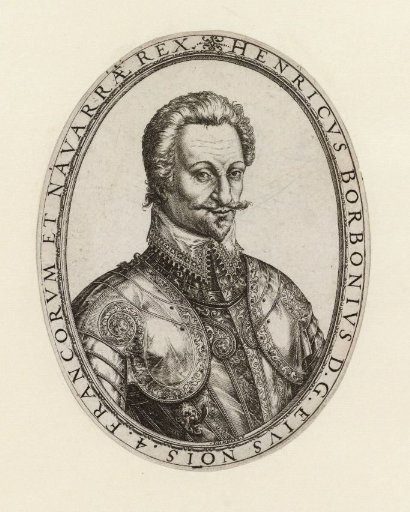 Portrait of King Henry IV of France