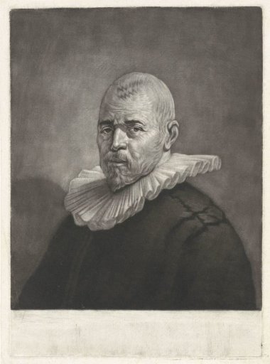 Portrait of a man with a ruff