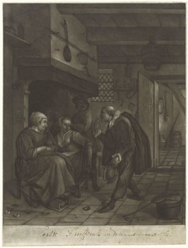 Tavern Scene with Two Women Who Have Eaten Mussels