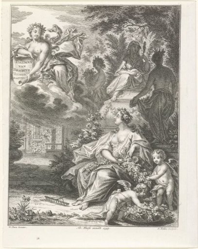 Flora in a garden