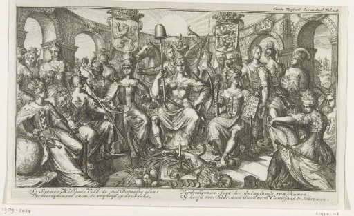 Allegory with Holland and West Friesland