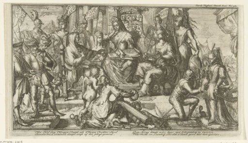 Allegory with the Courts of Holland and Zeeland