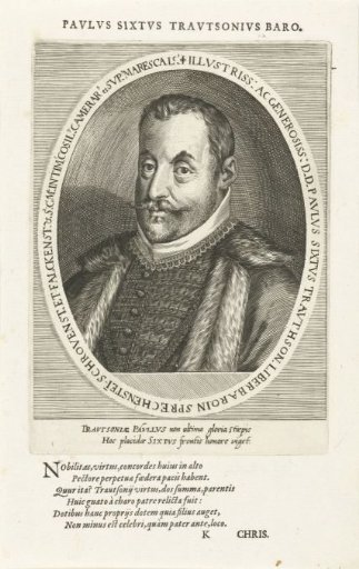 Portrait of Paul Sixt, Count of Trautson