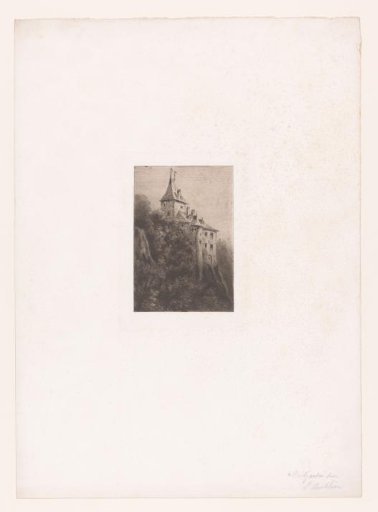 Castle of Montjardin on the Amblève