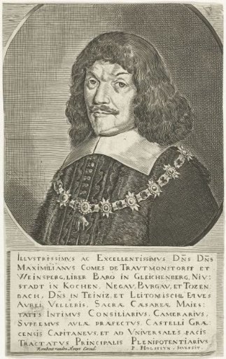 Portrait of Maximilian, Count of Trauttmansdorff