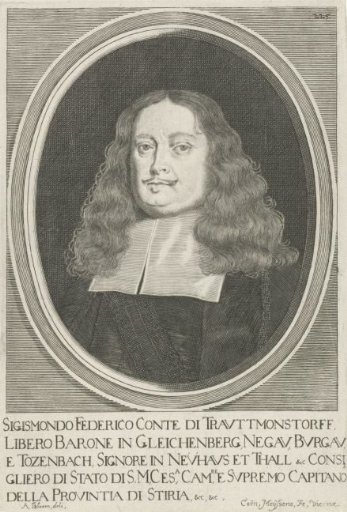 Portrait of Sigmund Friedrich, Count of Trauttmansdorff