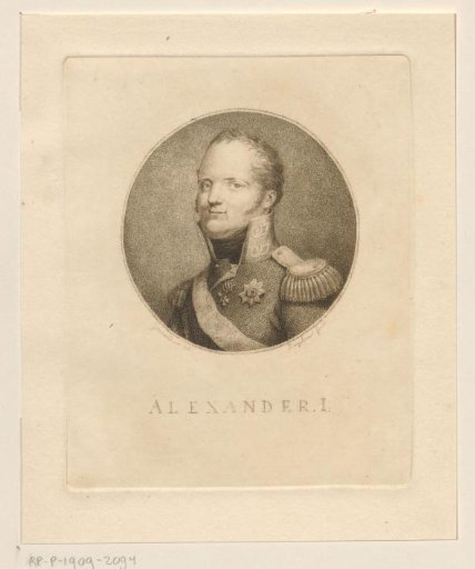 Portrait of Alexander I, Tsar of Russia