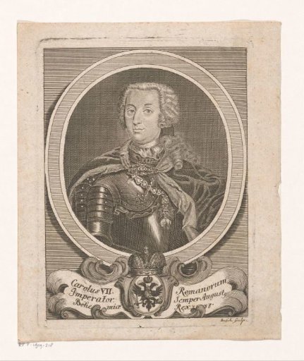 Portrait of Emperor Charles VII Albert