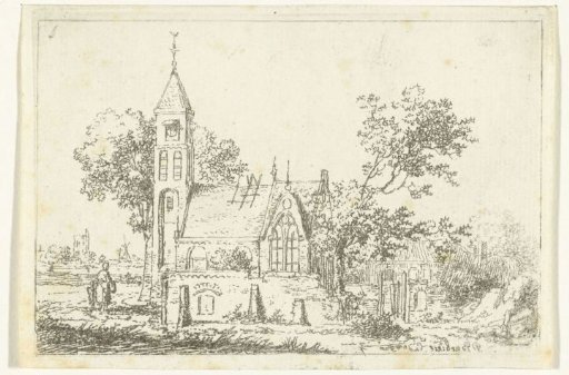 Landscape with Church