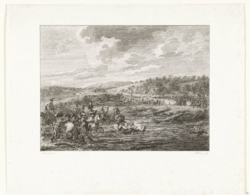 Flight of the French general Charles-Francois Dumouriez