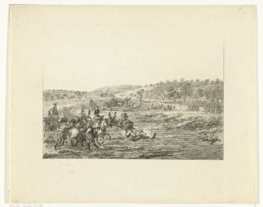 Flight of the French general Charles-Francois Dumouriez