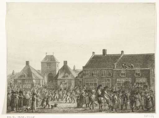 French troops enter Breda, 1793