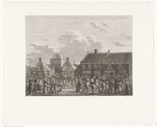 French troops enter Breda, 1793