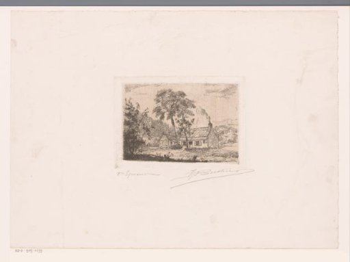 Farmhouse with a Smoking Chimney