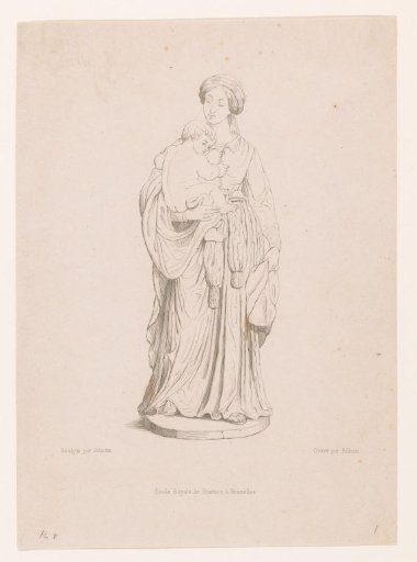 Mary with Child in her arms