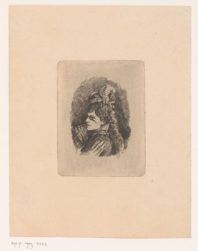 Lady with Fan and Lorgnet