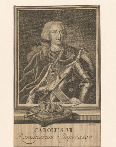 Portrait of Emperor Charles VII Albert