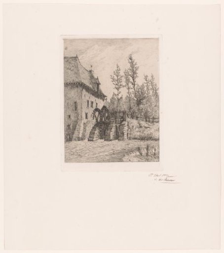 Watermill of Sint-Pieters-Leeuw