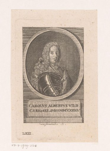 Portrait of Emperor Charles VII Albrecht