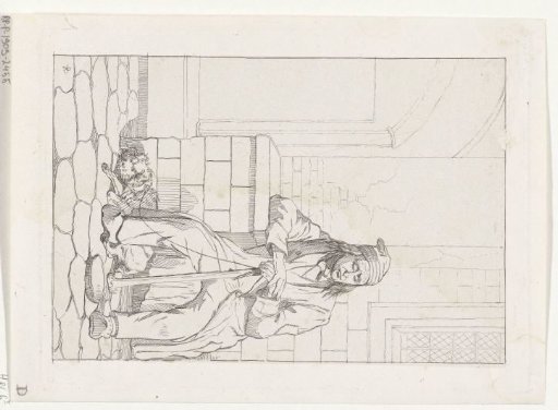 Beggar with a Dog