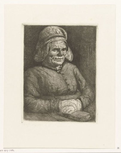 Woman with a Linen Cap On