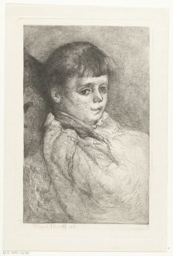 Portrait of Eleonora Bos with a cat