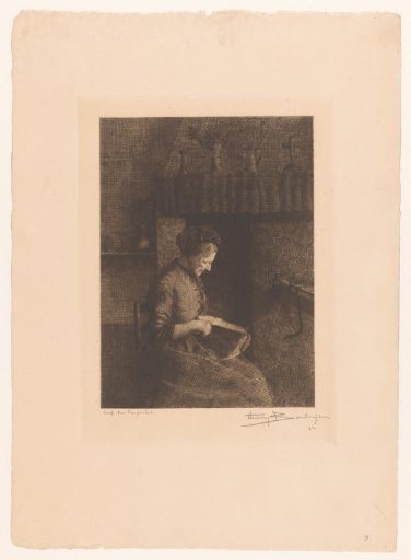 Old woman cutting a slice of bread