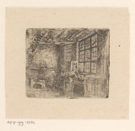 Woman at work in the kitchen