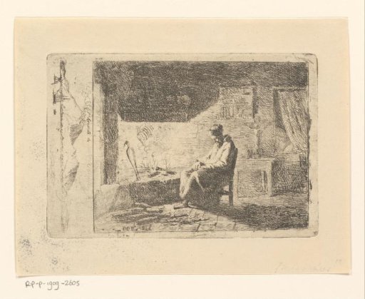 Hermit on Mount Vesuvius