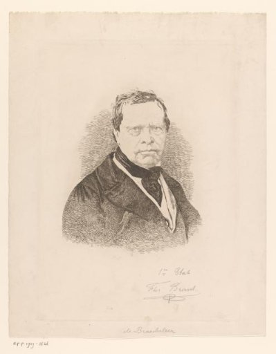 Portrait of Ferdinand de Braekeleer
