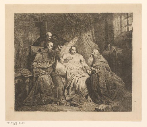 Interrogation of Don Carlos by the Grand Inquisitor Torquemada