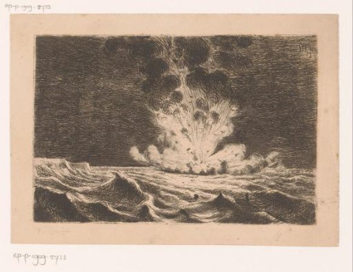 Parma's bridge at Antwerp blown up by a fire-ship