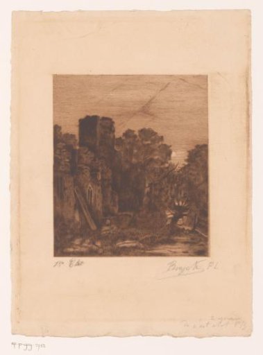 Landscape with Castle Ruin