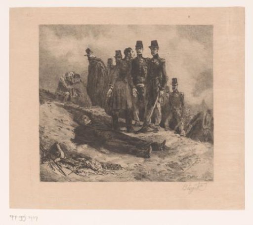 Death on the battlefield of General Ambremont