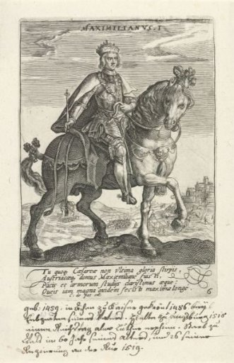 Equestrian portrait of Emperor Maximilian I